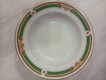 ag ciceyim: Nahar dəsti, rəng - Ağ, Farfor — 5