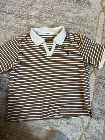 Qadın üst geyimləri dəsti – 4 ədəd 1) Zolaqlı yay bluzası: - Rəng — 4