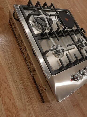 işlenmiş qaz peçi: Plitə Qarışıq, Quraşdırılan, 4 gözlü, Yeni — 4