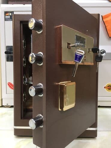 копилка на 100 тысяч сом таблица: Hundurluk 60 Eni 42 Derinlik 40 Seyf iki acar ve kodile isleyir — 3