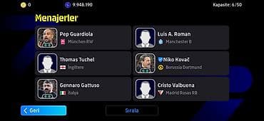 EFootball hesabı/squad satışı – yüksək reytinqli komanda - Oyun — 2