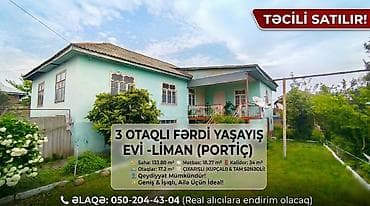 3 otaqlı, 133 kv. m, Kredit yoxdur, Orta təmir