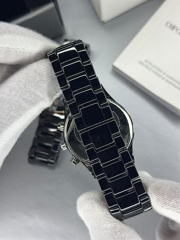 Emporio Armani Ceramica xronoqraf qol saatı - Korpus və qolbaq — 7