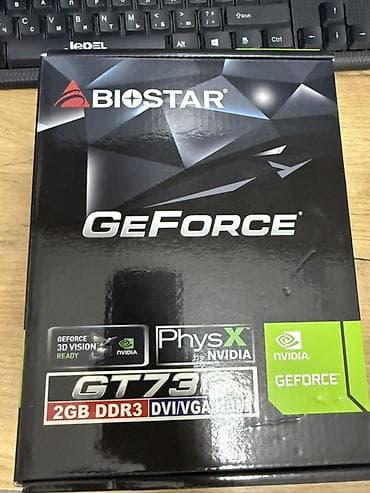 2ay işlenib prablemsiz endirim yoxdur son qiymet 50 Biostar GeForce GT