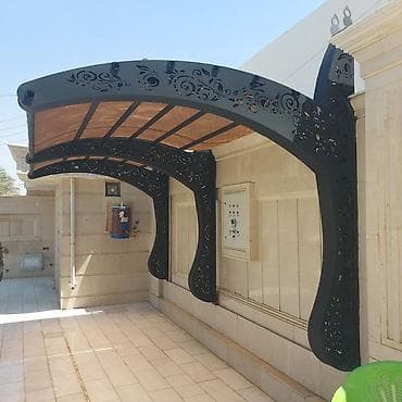 kreditle perde: Dizayn Metal Avtopark Navesləri və Giriş Üstü Kölgəliklər - Müasir — 1