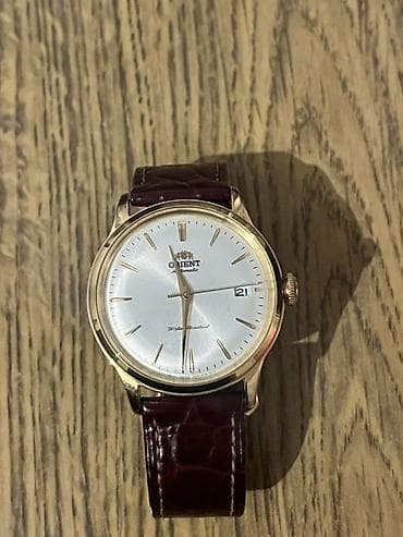 İşlənmiş, Qol saatı, Orient, rəng - Qızılı