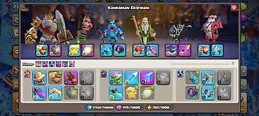 qadin donu: Clash of Clans hesabı – inkişaf etmiş əsas kənd və güclü ordular - — 4