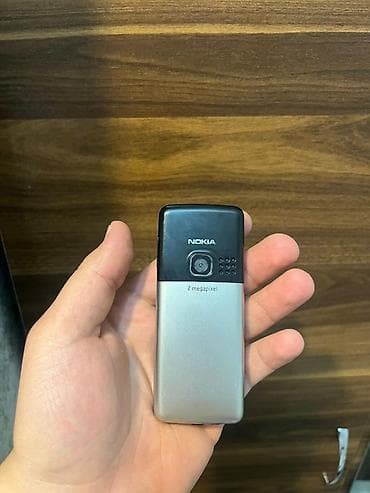 Nokia 6300 4G, rəng - Gümüşü, Düyməli