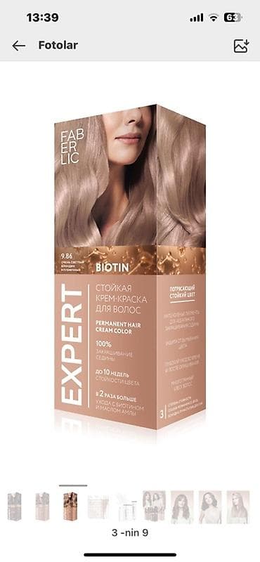 təbii saclar: Faberlic saç boyaları və açıcıları – evdə peşəkar nəticə üçün — 5