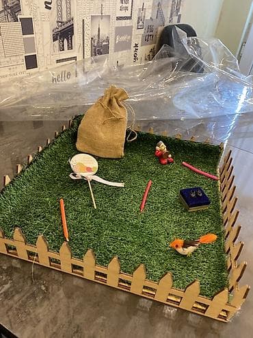 Tekstil: Novruz xoncasi 20 alinb boyuk ölcdu 11 mn - Taxta materialdan — 6