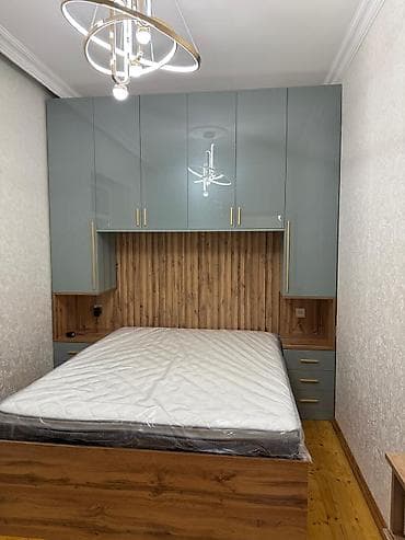 yataq dəst: Yataq otağı üçün sifarişlə mebel dəstləri – layihədən quraşdırmaya — 3