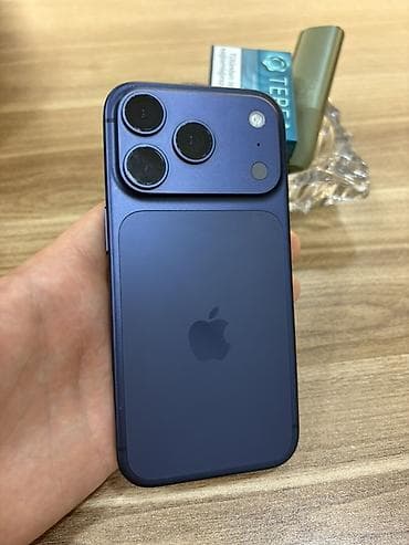 yeni iphone 7: IPhone 17 Pro, 256 GB, Mavi, Zəmanət — 5