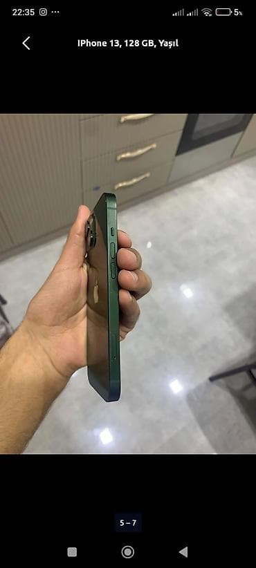 ТВ и видео: IPhone 13, 128 ГБ, Зеленый, Отпечаток пальца — 3