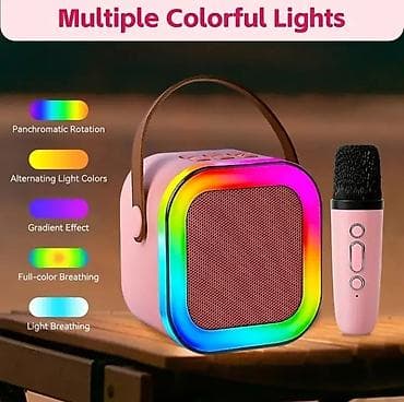 ucuz tv box: • SİFARİŞLƏ GƏTİRİLİR 🛍️ • Portativ Karaoke Dinamik Seti – HD Stereo — 2