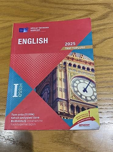 Musiqi alətləri: Банк тестов по Английскому языку 1 часть 2025 год в хорошем состоянии — 1