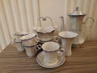 yuxuda xrustal qab görmek: Çay dəsti — 1