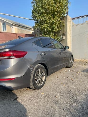 автоаксессуары для авто: Hyundai Elantra sedan - Korpus rəngi: boz (metallik) - Kuzov: 4 — 5