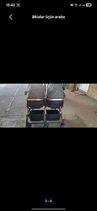 uşaq ucun ev: Əkizlər üçün araba — 3