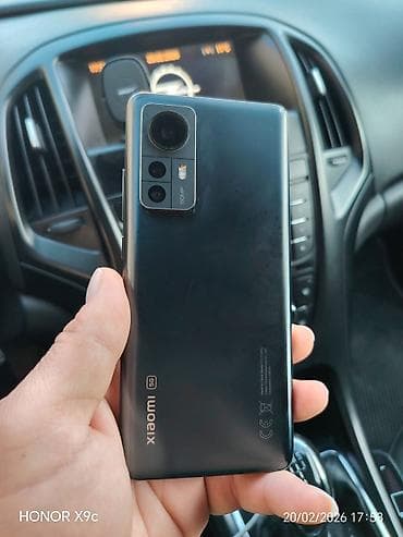 Xiaomi 12X, 128 GB, rəng - Qara, 
 İki sim kartlı