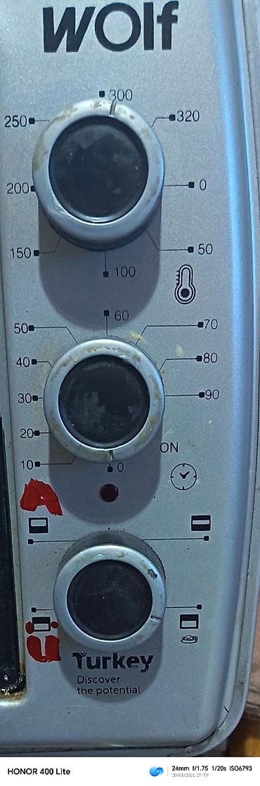 tp link qaynar xett: Duxovka Wolf, Elektrik, rəng - Gümüşü, Ayrıca dayanan, İşlənmiş — 3