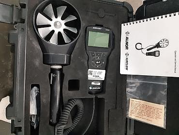 külək ölçən cihaz: ALNOR AIRFLOW LCA501 – Anemometr və hava axını ölçən cihaz dəsti — 2