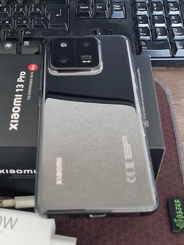 note 14 pro: Xiaomi 13 Pro, 512 GB, rəng - Qara, 
 Sensor, Barmaq izi, İki sim kartlı — 4