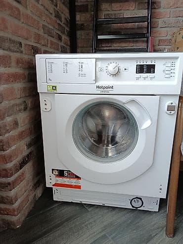 Paltaryuyan maşın Hotpoint Ariston, 7 kq, Avtomat, Qurutmasız