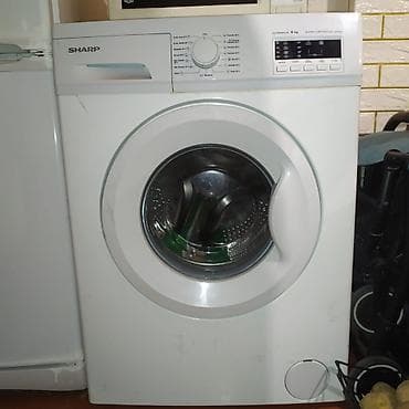 a 04: Paltaryuyan maşın Sharp, 6 kq, İşlənmiş, Avtomat, Qurutma var, Kredit yoxdur, Ünvandan götürmə — 2