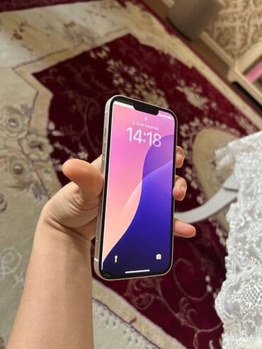 Kompüter, noutbuk və planşetlər: IPhone 13, Ağ, Face ID — 4