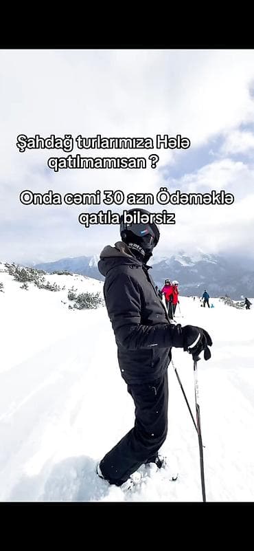 Texnikanın təmiri: Şahdağ turu – qış macərası və xizək zövqü - Qarın və dağların — 1