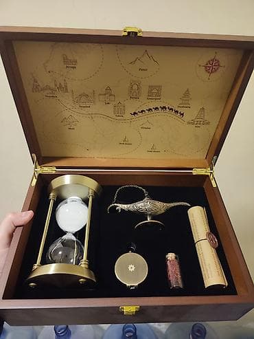 Ofis və otaqlarıniz ücun suvener Qum saati,Compass,Lampa,zefaran ozel