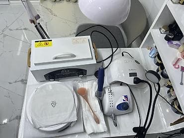 brilyant dəst: Manikür və dırnaq uzatma üçün tam peşəkar set. Dırnaq ustaları və — 1