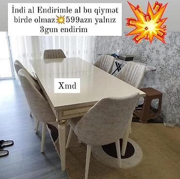 Masa və oturacaqlar