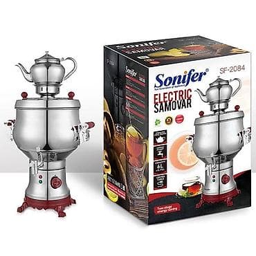 Soyuducular: Yeni Elektrik Samovar, 6 l, Pulsuz çatdırılma, Ödənişli çatdırılma, Rayonlara çatdırılma — 1