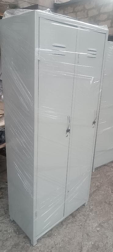 isqaf: Yeni, 2 qapılı, Boz, Dəmir, Açılan, Düz dolab — 3