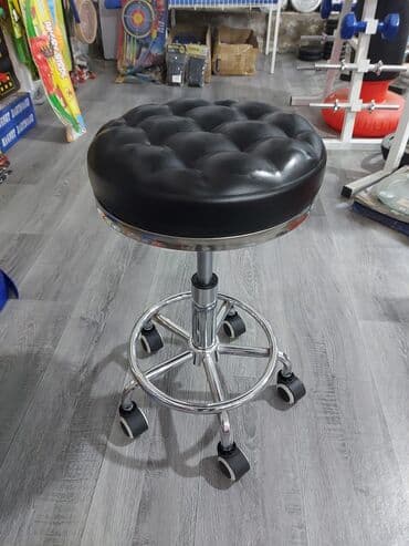 табуретка: 🔥Ağ-Qara Pufiklər en ucuz qiymete 🔥Hamısı təzədir🔥 — 6