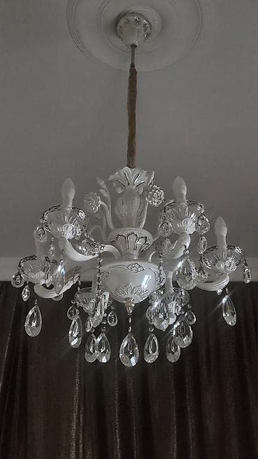 keramik: Çılçıraq, 6 lampa — 1