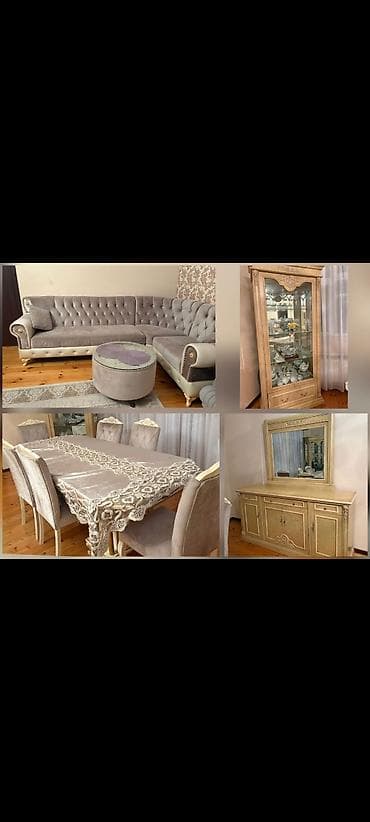 İşlənmiş, Komod, Masa və oturacaqlar, Divan, Kredit yoxdur