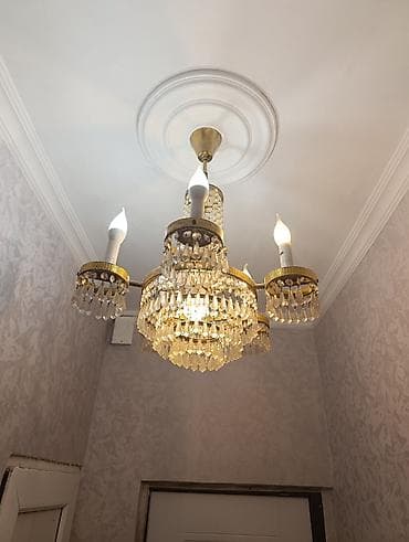 Çılçıraq, 5 lampa, Metal