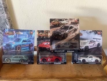 stacktrack oyuncaq dəsti: Hot Moka die-cast maşın kolleksiyası – 4 ədəd - Brend: Hot Moka (10th — 4