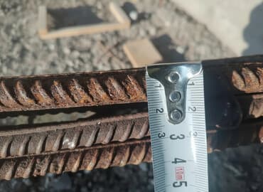 manqal satışı: 2 metrdən 8 metrə qədər 14 lük armatur Zavod malıdır. Ölçü və sayları — 1