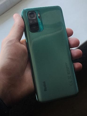 komputer ucuz: Redmi Note 10 smartfon - Rəng: Yaşıl (aqua/sea green tonunda parlaq — 1