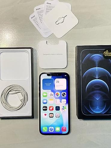 dentin pasta: IPhone 12 Pro, 256 GB, Pacific Blue, Zəmanət, Kredit, Simsiz şarj — 6