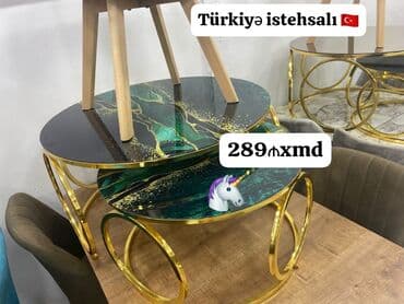 стеклянный журнальный стол: Новый, Журнальный стол — 1