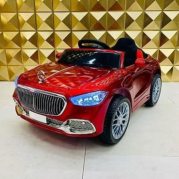 usaq velosipedleri qiymetleri: Uşaqlar üçün elektrikli miniatür maşın – qırmızı rəngdə, kabriolet — 5