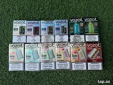 Vozol birdəfəlik elektron siqaretlər – müxtəlif modellər və dadlar