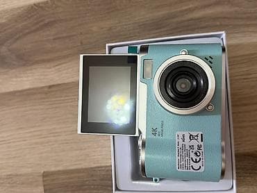 go pro camera: Rəng: qırmızı/qızılı korpus, retro dizayn Növ: kompakt rəqəmsal — 9