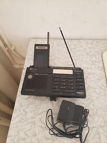 adapt: Stasionar telefon Panasonic, Simsiz, İşlənmiş, Ünvandan götürmə — 1