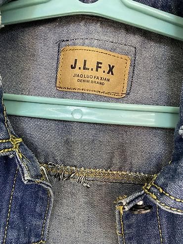 J.L.F.X denim gödəkçə - Material: qalın denim (pambıq qarışımı) - — 4