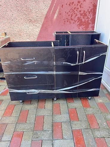metbex meneli: Mətbəx üçün modul alt dolablar dəsti - Tərkib: müxtəlif ölçülü bir — 3